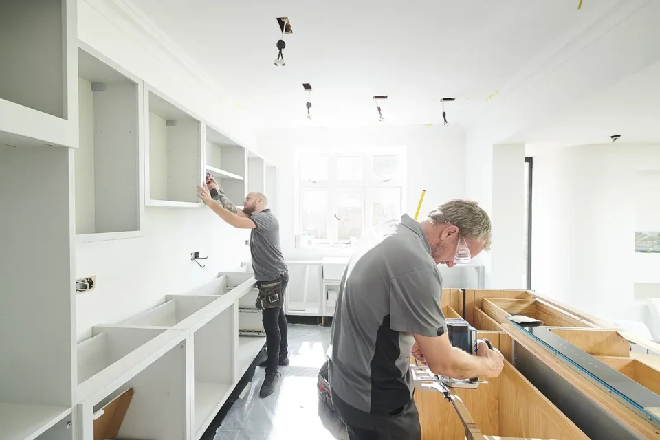 kitchen cabinet installation