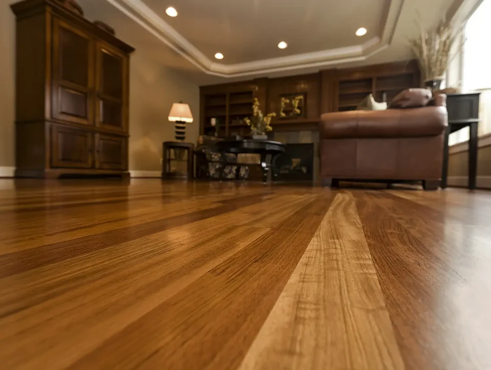 home interior with wood flooring