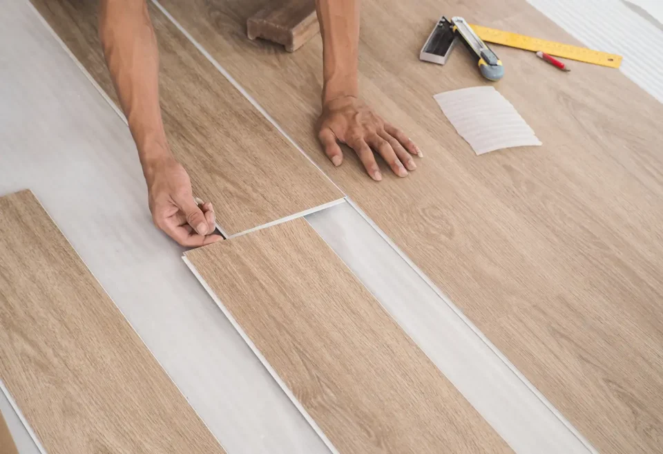 vinyl plank flooring installation